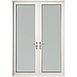CRL-U.S. Aluminum 900 Series Pair Terrace Doors