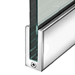 CRL Slender Profile Dry Glaze Door Rails