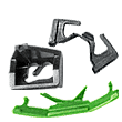 CRL Toyota Windshield, Backglass and Quarter Glass Molding Clips