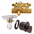 CRL Wedge-Lock Door Rail Fittings and Accessories