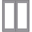Series 700-T Blank High Performance Thermal Medium Stile Entrance Doors