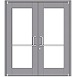 Series 750-T Offset Pivot High Performance Thermal Wide Stile Entrance Doors