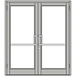 Series 800 Durafront Butt Hinge Medium Stile Entrance Doors