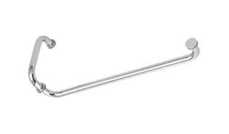 CRL BM Pull Handle - Towel Bar Combination with Metal Washers