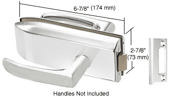 CRL Glass Mounted Passage Latches