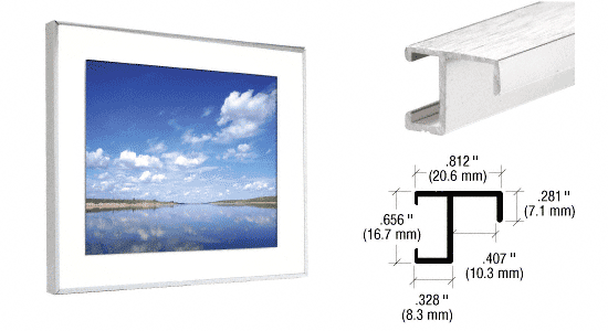 CRL Aluminum Picture Frame Molding