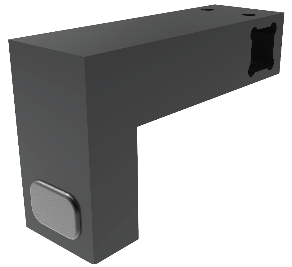 Door-Stopper for 12 x 12 mm Support Bar