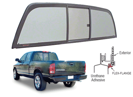 CRL Tri-Vent Three Panel Sliders for 2002-2008 Dodge 1500 Ram and 2003-2008 All Ram Cabs
