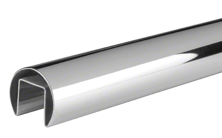 CRL Round Cap Rail, 48,3 mm, 316 grade Stainless Steel