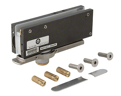CRL Oil Dynamic Patch Fitting Door Hinge Body with Back Check and Accessories