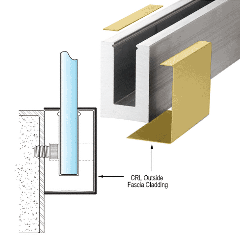 CRL Inside and Outside Cladding for L25S Series Base Shoe