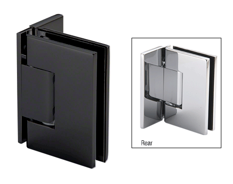 CRL Melbourne Series Wall Mount Offset Hinges with Cover Plate