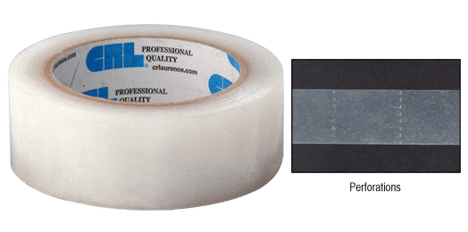 CRL Clear Vinyl Molding Retention Tape without Imprint