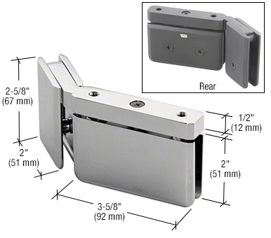 Prima LH 135 Degree Hinges with U-Clamps
