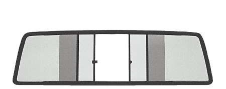 CRL Four Panel Duo-Vent Sliders for 1980-1986 Nissan King Cabs