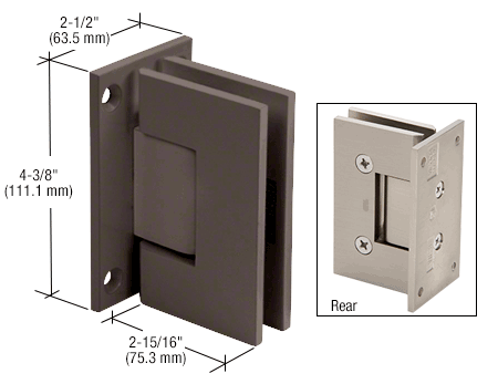 CRL Wall Mount Victoria Series Hinges