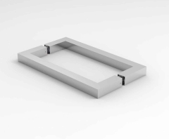 CRL Back-toBack Handle BELLAGIO, 19 x 19 mm, centre-centre 203 mm