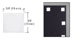 CRL Foam Tape Squares
