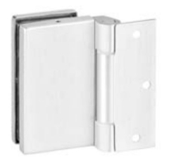 CRL Glass Door Hinge for Aluminium Frames, Pair