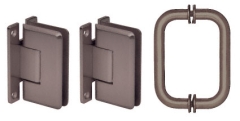 CRL Cologne Hinge and Handle Set