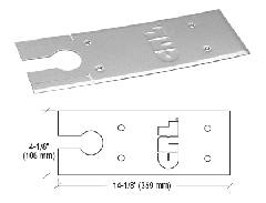CRL 8500 Series Floor Closer Cover Plates