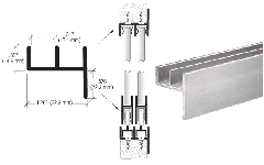 CRL Heavy-Duty Pocket Glaze Extrusions