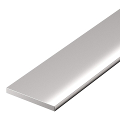 CRL Kantenschutz-Flachprofil Für CRL Paris, edelstahloptik gebürstet, 10 x 2 mm