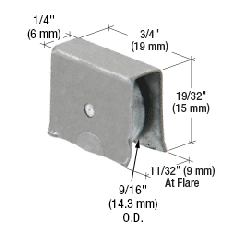 CRL Ball Bearing Wheel Assembly for Narrow 'H' Bars