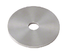 CRL 1/8" Railing Standoff Spacer in 316 Brushed Stainless Steel for 2" Diameter Standoffs - 10/Pk