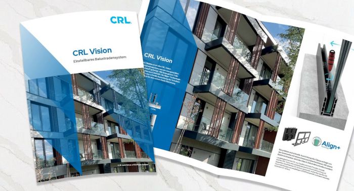 CRL VISION Balustrade System, Brochure, German