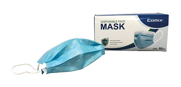 Disposable Blue Face Mask - Pack of 50