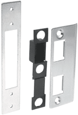 CRL Deadlatch Strike Replacement Set for MS Deadlock With a Deadlatch Lock - Brushed Stainless