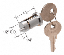 CRL Wafer Type Cylinder Lock for 1-1/8