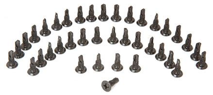 CRL Dark Bronze Replacement Screw Pack for CRL 300/350 Series Continuous Geared Hinges