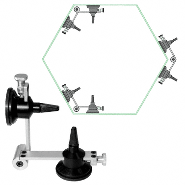 CRL Adjustable Angle Suction Holder