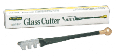 CRL Fletcher® Gold-Tip® Metal Handle Ball End Glass Cutters