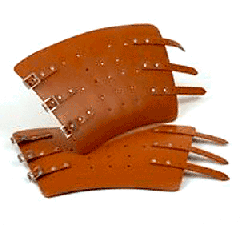 CRL Leather Wrist Guards 3 Buckle Type