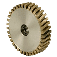 CRL Flat Edge Segmented 100 Diameter 14 mm Wide D181 Grit with Centre Water Feed Holes