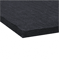 CRL High Grade Black Wool Bench Felt 1829mm (72") Wide x 305mm (12") Long