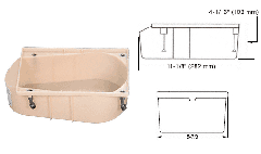 Rixson® Model 27 and 28 Series Floor Closer Cement Case