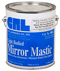 CRL Light-Bodied Mirror Mastic - 2 Gallons