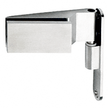 CRL Brushed Stainless Steel Internal Door Hinge for Wooden Frames with Fixed Wall Plate