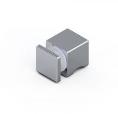 CRL Brushed Nickel Square Single-Sided Style Knobs