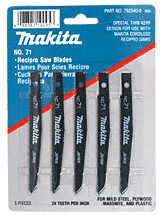 CRL 24 Teeth Per Inch Blade for the Makita® Cordless Recipro Saw