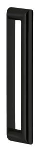CRL Push Handle round, Self-Stick, 225 mm, matte black