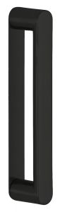 CRL Push Handle square, Self-Stick, 225 mm, matte black