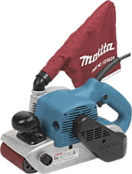 CRL Makita® 4" x 24" Sander With Dust Bag 240v for Europe