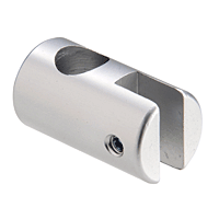 CRL Satin Anodized 1/4" Vertical Single Clamp