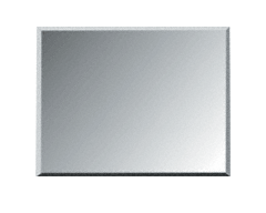 CRL Clear 8" x 10" Glass Blank Mirror Grille