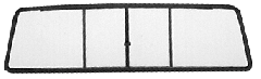 CRL Four Panel Duo-Vent Sliders for 1988-1995 All Isuzu Cabs